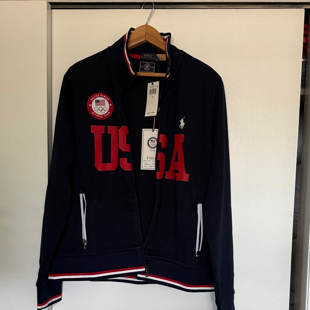 Ralph Lauren Team USA Track Jacket NWT Olympics 2020